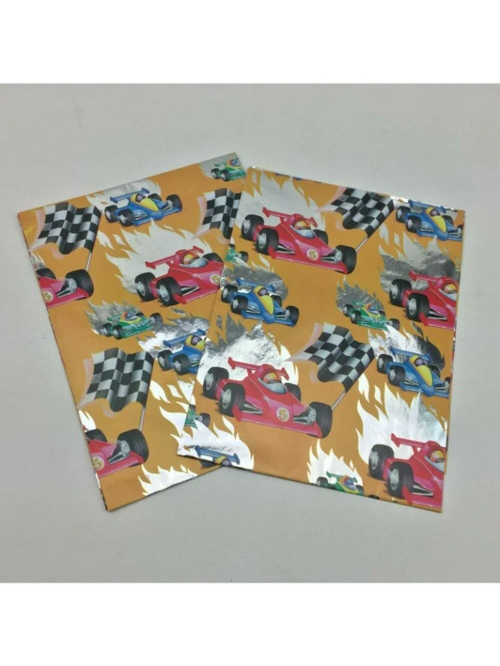 Sports Racing Boy Gift Printed Wrapping Paper Present Golf Baseball Basketball